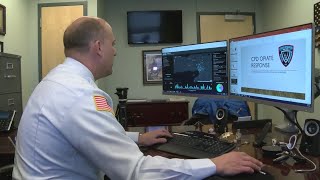 Police using OD map