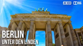 Berlin - Brandenburger Tor, Unter Den Linden - 🇩🇪 Germany [4K HDR] Walking Tour