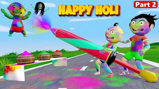 Pagal Bittu Sittu 176 | Holi Wala Cartoon Part 2 | Happy Holi Cartoon | Pagal Beta | Cartoon Comedy