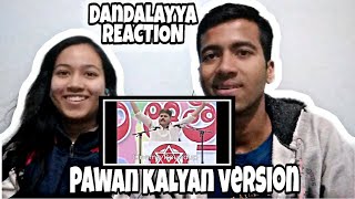 Dandalayya Song version Pavan Kalyan REACTION | Janasena | Bahubali 2 Indian Reaction