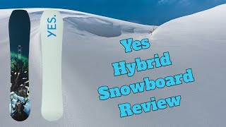 The 2024 Yes Hybrid Snowboard Review