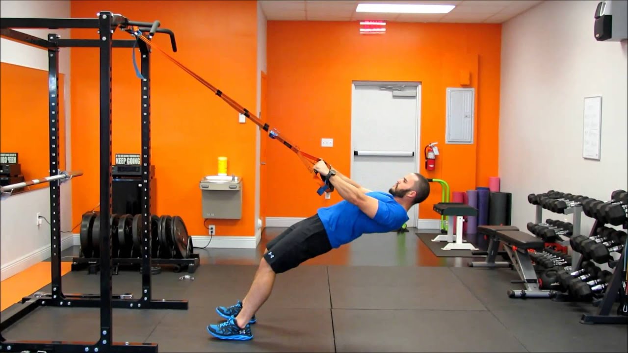 TRX Ring Row - YouTube