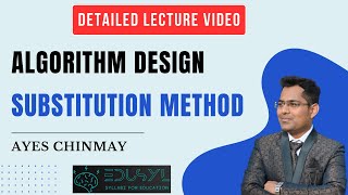 Algorithm Design | Recurrence Relation | Substitution Method #algorithm #algorithmdesign