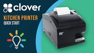 How to Setup the Clover Kitchen Printer Brilliant POS