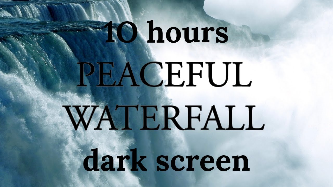 Peaceful Waterfall 10 Hours Youtube