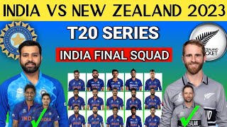 India announced T20 Squad against New Zealand