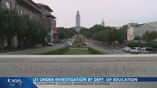 UT Austin under federal investigation over admissions scandal