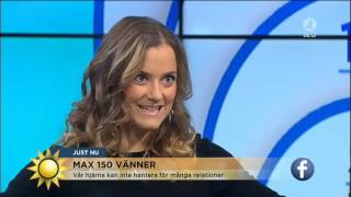 Så många Facebookvänner bör du ha - Nyhetsmorgon (TV4)