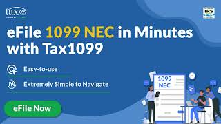 Simplified eFiling | Tax1099's easy eFiling for 1099 NEC!
