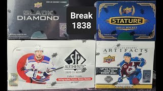 Break 1838. Upper Deck Hockey Mixer. 1 of 1 + Sign of the times 6..!! Wow. Monster Hit..!!