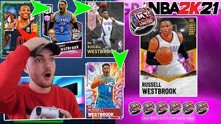 The EVOLUTION of Russell Westbrook - 6th Ring - *FREE* Galaxy Opal Russell Westbrook Gameplay!