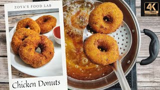 Easy Homemade Chicken Donuts Recipe | Freeze & Store Chicken Donuts | Chicken Doughnuts|