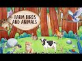 Farm birds and animals | Learn farm birds and animals name in english