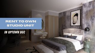 Rent to Own Studo Unit in Uptown BGC