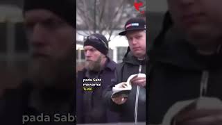 Pembakaran Al-Qur'an Oleh Aktivis Anti-Islam di Swedia !!