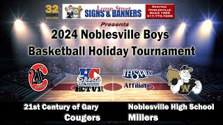 21st Century of Gary vs Noblesville | Consolation | Game 3 | Noblesville Boys Holiday Tourney