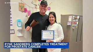 Chicago Cubs legend Ryne Sandberg completes final cancer treatment