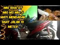 Mio M3 sering mati mendadak saat jalan