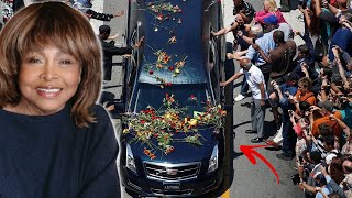 LIVE Public FUNERAL of Tina Turner | Body Carried By World’s Expensive Cars😭