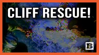 Cliff Rescue! U.S. Coast Guard Rescues Man from Cliffside in Puerto Rico