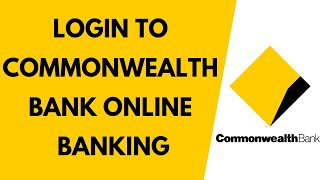 CommBank Login | CommBank Online Banking Login | CommonWealth Bank Sign in