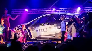 Pojawienie Auta Rajdowego podczas koncertu! iluzjonista Marcin Muszyński, Car Appearance. 魔術表演