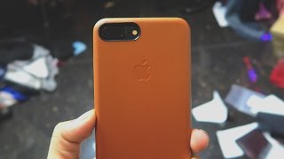 Apple Tan Leather Case for the iPhone 7 Plus