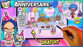 🎉 GRATUIT - Comment Décorer une FÊTE D’ANNIVERSAIRE dans Avatar World | Décoration Complète 🌟🎂