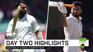 Pujara and Pant pile on the pain | Fourth Domain Test