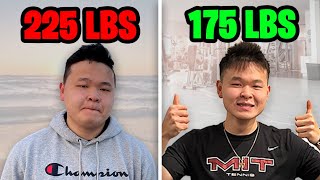 HOW I LOST 50 POUNDS IN 3 MONTHS | Obese to Healthy in 100 days