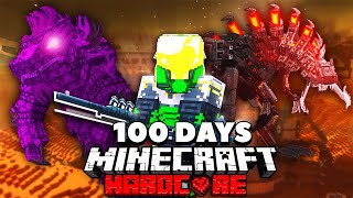 I Survived 100 Days on MARS in Hardcore Minecraft