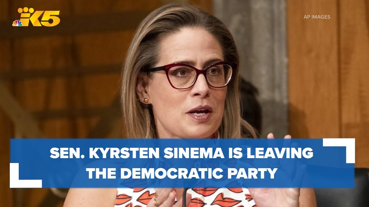 BREAKING: Kyrsten Sinema Leaving The Democratic Party - YouTube