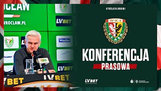 Konferencja prasowa po meczu 20. kolejki PKO BP Ekstraklasy Śląsk - Pogoń