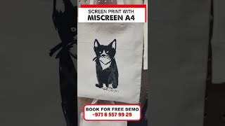 Unlimited Screen Printing with MiScreen a4