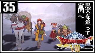 #35【ドラクエ8】はじめてのドラゴンクエストⅧ～黒犬を追って雪国へ～【実況】