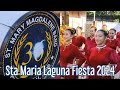 Saint Mary Magdalene Band 36 | Sta Maria Laguna Fiesta 2024 | Parade