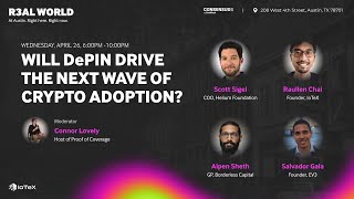 Will DePIN Drive the Next Wave of Crypto Adoption? | Full Panel