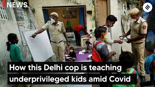 How Delhi cop is teaching underprivileged kids Inside Lal Quila Parking