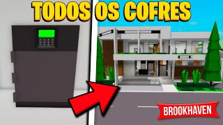 LOCALIZAÇÃO DE TODOS OS COFRES DO BROOKHAVEN RP! *atualização do brookhaven*