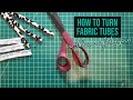 How to Turn Thin Fabric Tubes with a Safety Pin