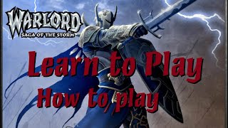 Learn to Play Warlord CCG: How to Play