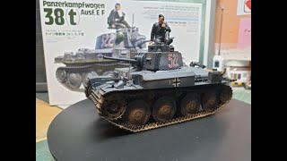 Tamiya 1/35 Pz.kpfw.38t Ausf E/F Plastic Model Build