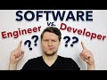 The Difference Between A Software Engineer And A Software Developer