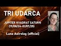 TRI UDARCA - JUPITER KVADRAT SATURN - Luna Astrolog (official video)