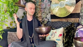 Channeling Meditation - Ancestral Healing Music For Peace & Awakening - Gong, Voice & Singing Bowls