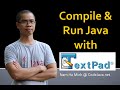 How to Compile and Run a Java Program with TextPad