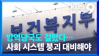 방역당국조차 집단감염…사회 기반 시스템 붕괴 대비해야 / KBS  2022.01.24.