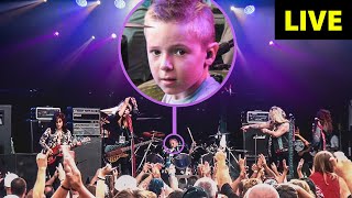 Sweet Child O' Mine - LIVE - Guns N' Roses (6 year old Drummer)