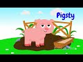 learn about different animal names and homes animal names and homes for kids