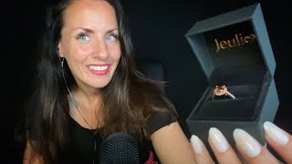 ASMR - Fast Tapping - Setting And Breaking The Pattern - Jeulia Jewelry